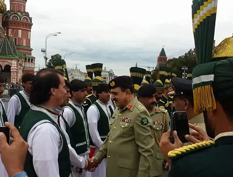 Pakistani tri services band which performed at Moscow, Russia