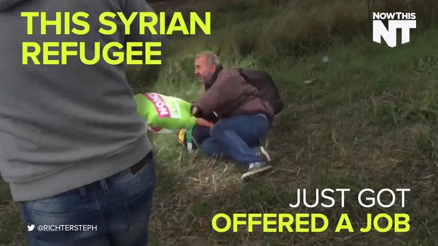 Tripped Syrian Refugee Gets New Job As Soccer Coach In Spain