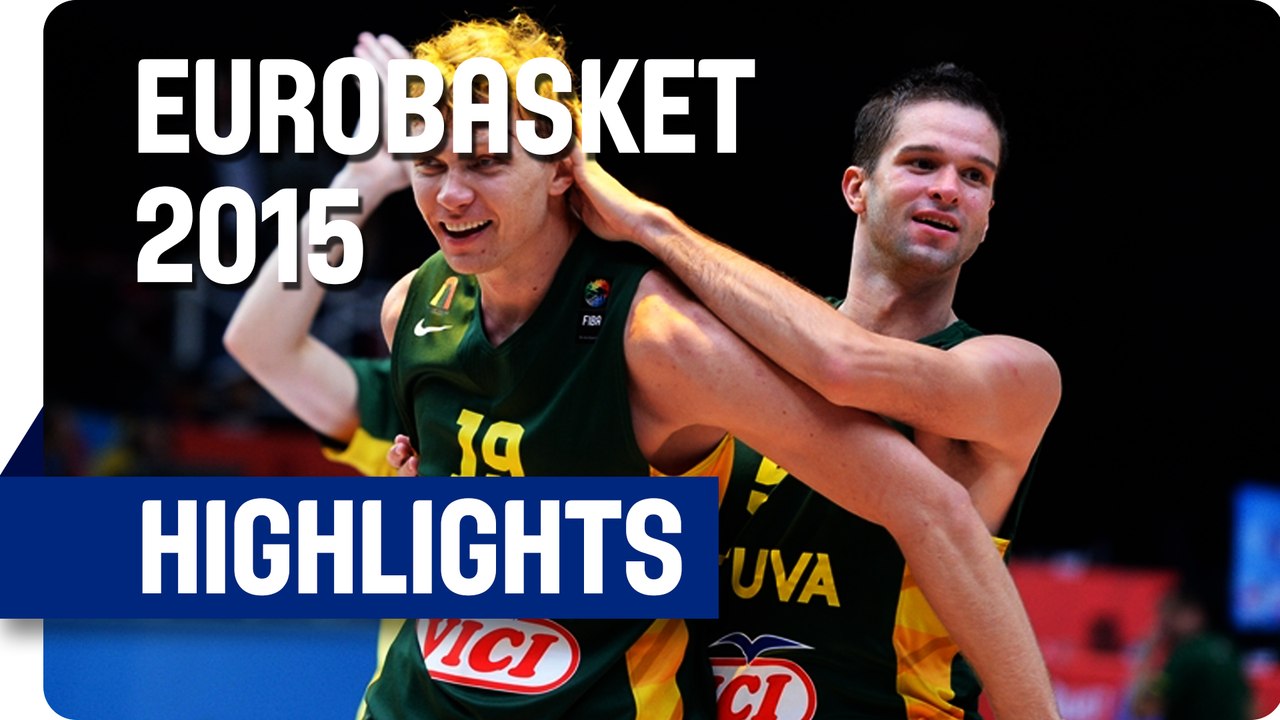 Serbia v Lithuania - Semi-Final - Game Highlights - EuroBasket 2015