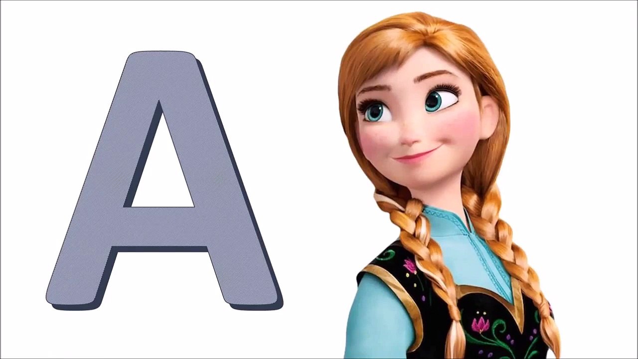 Frozen ABC I Anna I Elsa I Olaf I Learn ABC Song with Frozen Characters ...