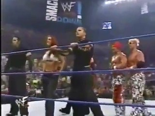 trish lita and chyna smackdown 7.13.00.