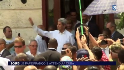 Le pape François en visite à Cuba