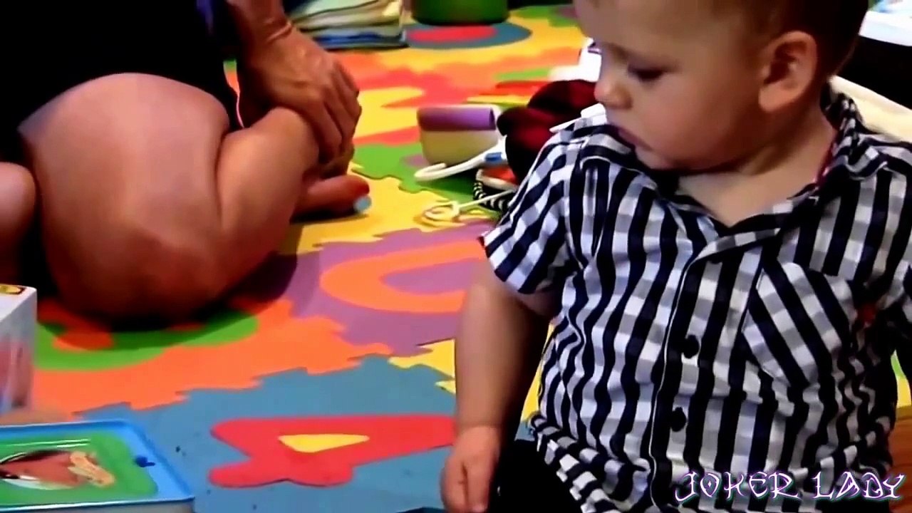 Funny videos 2015: Funniest babies ever ( Try not to laugh )