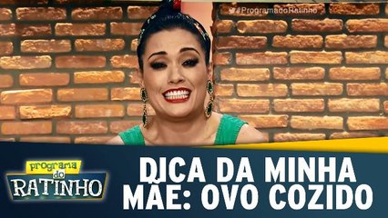 Dica da minha mãe: Ovo cozido