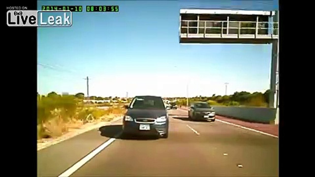 How Not To Brake Check... LOOK!