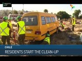 Chile: Residents Start Earthquake Cleanup