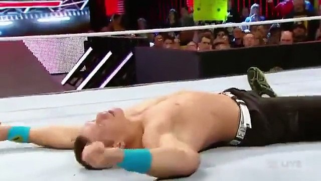 John-Cena-vs-Kane United-States-Championship-Match-Raw-April-20-2015 WWE Wrestling
