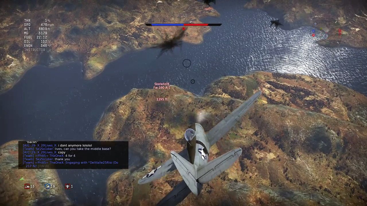 P-47 vs Germans