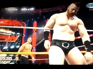 John Cena vs Sheamus -WWE Raw Septiembre 14 , 2015 -