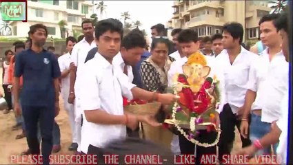 ANIKAPOOR GANPATI VISARJAN CELEBRATION IN JUHU BEACH