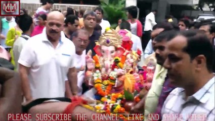 HRITHIK ROSHAN GANPATI VISARJAN CELEBRATION IN JUHU BEACH