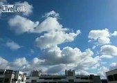 Time lapse : Clouds passing by.