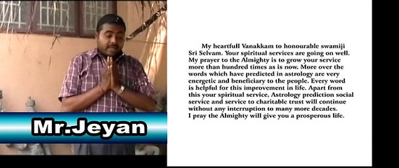 Dr. Commander Selvam  spend devotees amount to run Hindu Temple- Video3