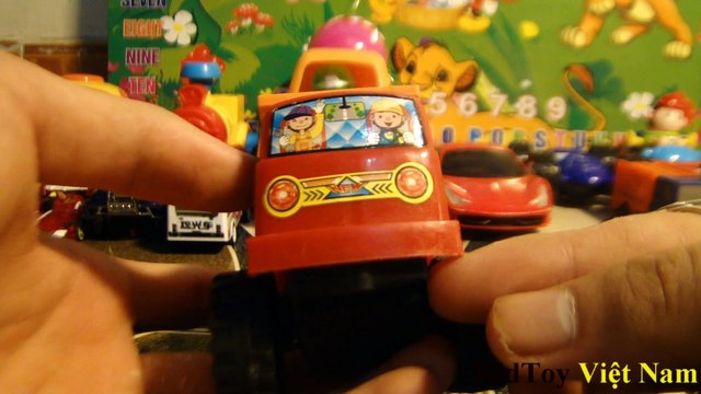 Khám phá các loại xe ô tô nhiều màu sắc: xe bus, xe đua, xe tải, xe cần cẩu, xe siêu nhân, xe robot biến hình,...Discover the kind of colorful cars: Bus racing, trucks, cranes, cars superheroes, morphing robot car,