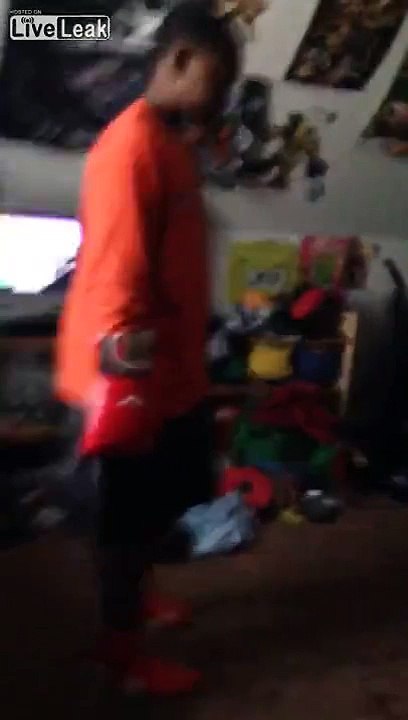 Kid Gets Punched In The Nuts And Goes Crazy