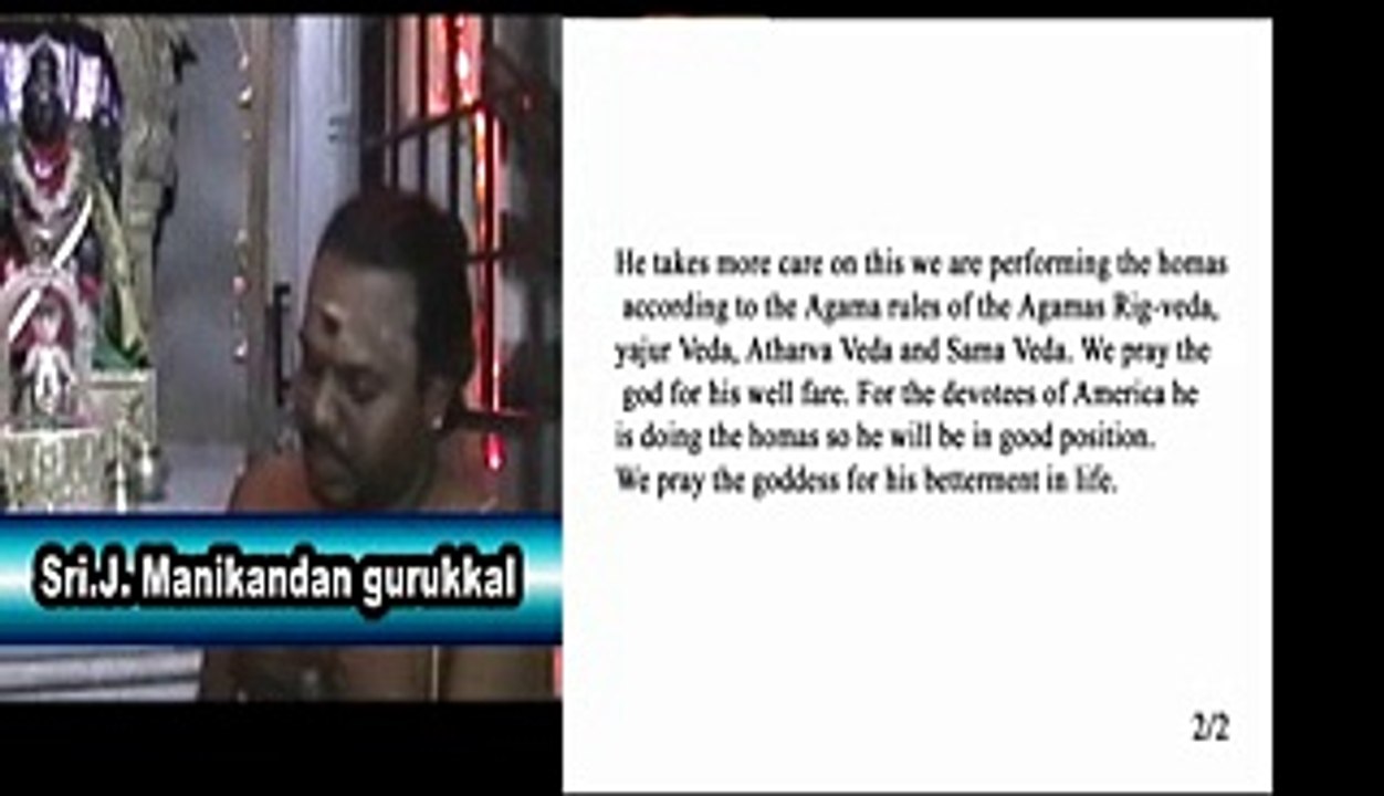 Dr. Commander Selvam  spend devotees amount to run Hindu Temple- Video20(1)
