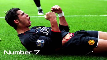 10 pha đá phạt đẹp nhất của CR7 trong màu áo MU và Real