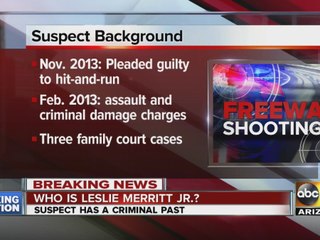 Who is Phoenix freeway shooting suspect?