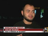 Person of interest in freeway shootings, Oscar Munoz released from jail