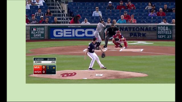 イチロー全打席ハイライト 2015年9月18日 5打数1安打1得点 メジャー通算2933本目ヒット単独34位浮上！ マーリンズ対ナショナルズ