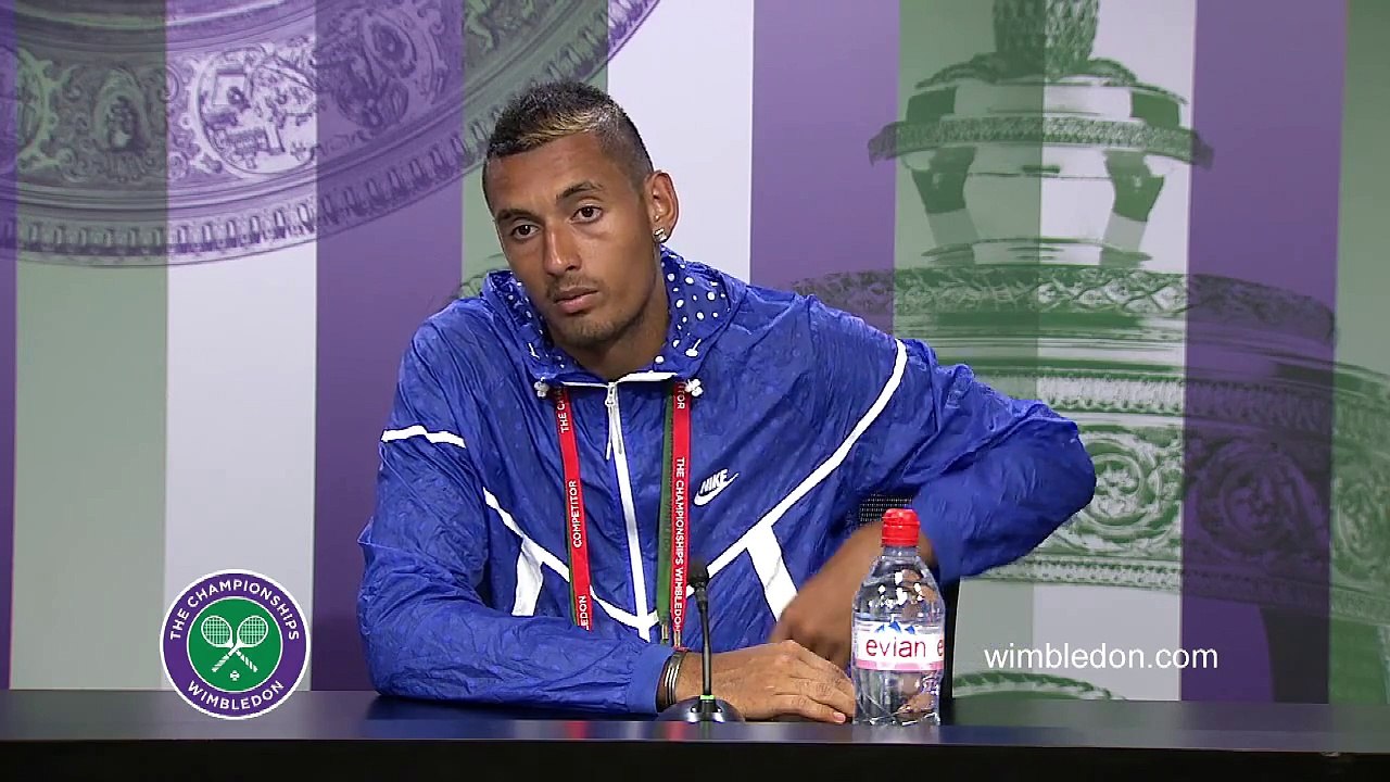 Nick Kyrgios Second Round Press Conference