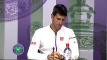 Novak Djokovic Fourth Round Press Conference