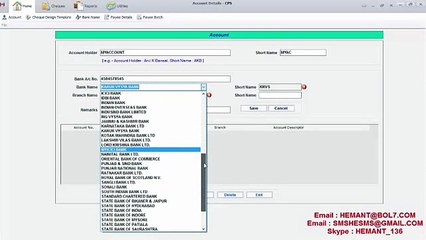cheque printing software