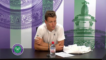 Tomas Berdych First Round Press Conference