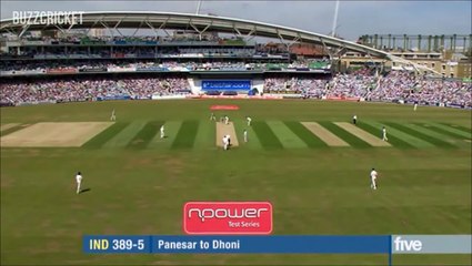 MS Dhoni Thrilling 91 vs England  Test Series  2007