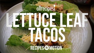 Low-Carb Recipes - How to Make Lettuce Leaf Tacos