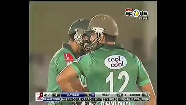 Nasir Jamshed 104 Runs of 64 Balls vs Karachi Whites in Haier Cup T20 2015 Cricket Highlights On Fantastic Videos