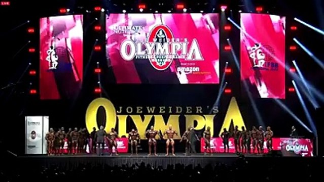 Mr. Olympia Prejudging- Top 6 09/2015