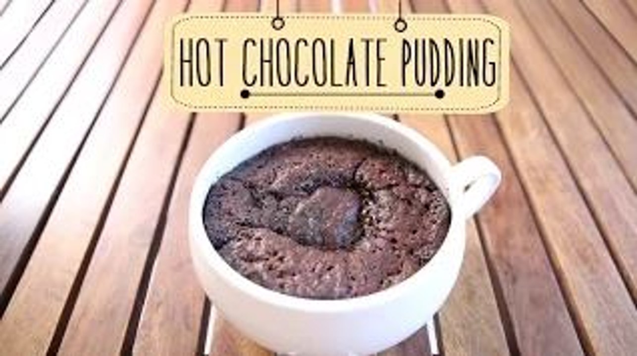 Hot Chocolate Pudding | Yummy Chocolate Fudge R...