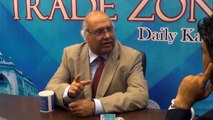 A.K. Memon hosting forum Khalid Tawab - Chairman United Business Group (UBG) Sindh/Balochistan discussing at Trade Zone