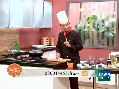 Zakirs kitchen - 17th September 2015 dawn news zakir food recipes in urdu