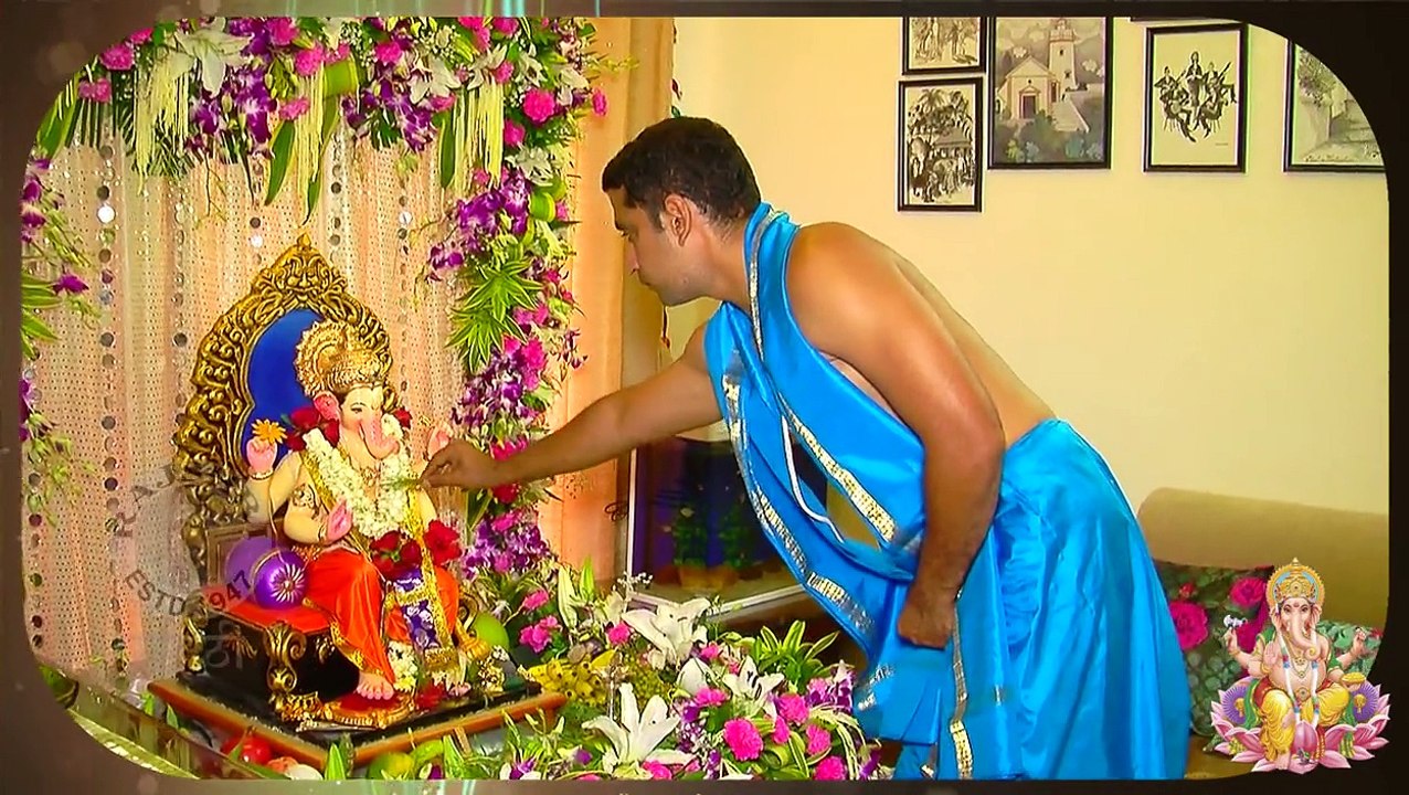 Ganpati Celebration at Chinmay Mandlekar's Home | Ganesh Chaturthi 2015 | Sant Tukaram | Samudra