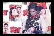 dhanush and sonam kapoor unveiling star week magazine cover