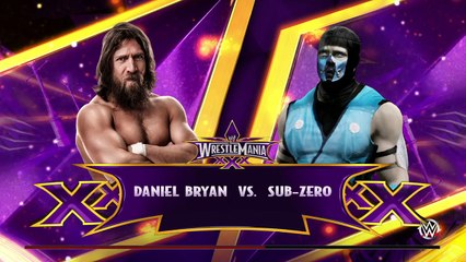 WWE 2K15 daniel bryan v sub-zero