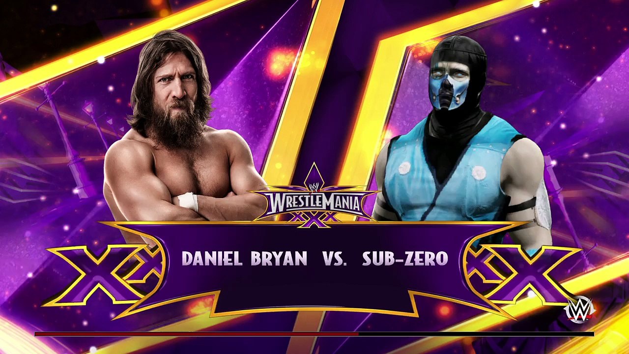 WWE 2K15 daniel bryan v sub-zero