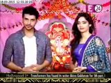 Shaadi ke Baad Naye Jode Ranveer(shakti) Aur uski Wife Neha ne ki Ganpati Pooja - 19 september 2015 - Meri Ashiqui Tum Se Hi