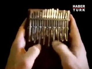 lginç müzik aleti  Kalimba!