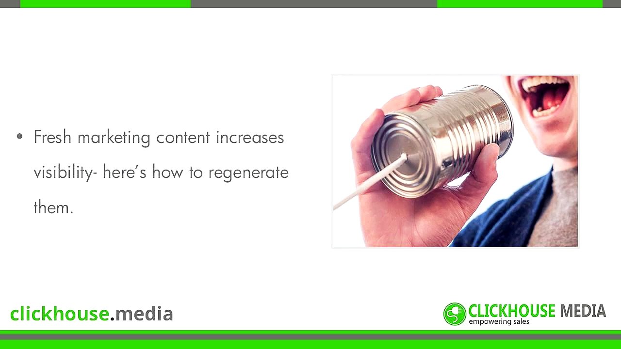 How to Repurpose Your Blog Posts in to a Variety of Rich Marketing Content Pieces
