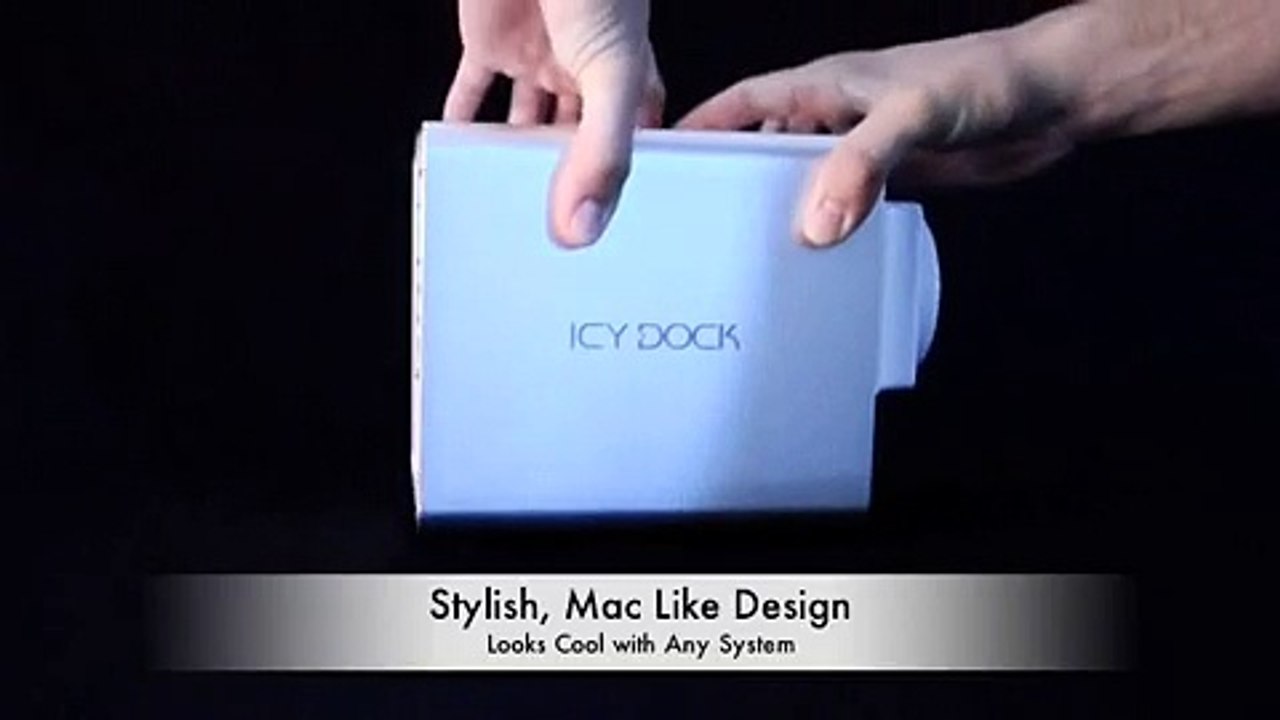 ICY DOCK MB561US-4S Quad Bay External Enclosure with eSATA Port-Multiplier   USB for PC & Mac