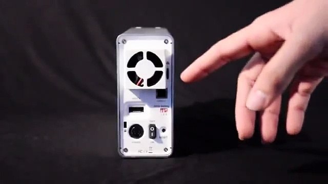 ICY DOCK MB662US-2S External Dual Bay RAID Enclosure - eSATA USB 2.0 - Backup