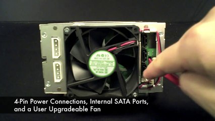 ICY DOCK MB973SP-B - Tray-Less 3-in-2 SATA Backplane Module for Gaming PC  Server