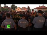 Out of the frying pan, into the fire: Migrants escape Croatian police on border, met by Slovenian