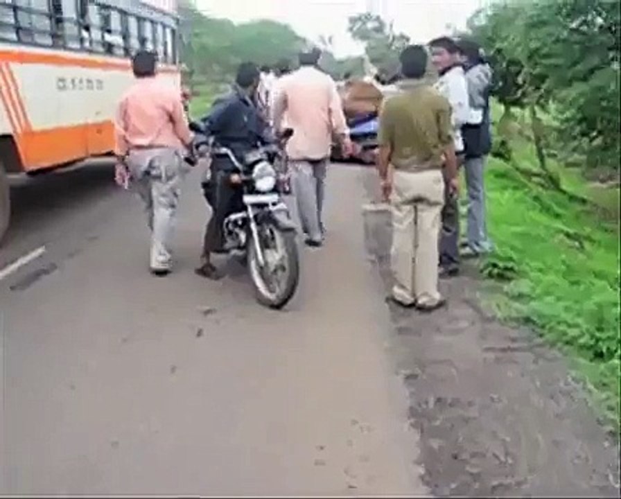 OMG!! Tough Camel Smashed by Car