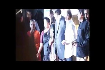 Amitabh Bachchan Aishwarya Rai @ Red carpet of KOCHADAIYAAN - THE LEGEND