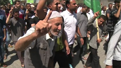 مسيرات شعبية في غزة والضفة تنديدا بانتهاك الأقصى