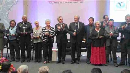 Plácido Domingo y los ángeles del terremoto del 85 en México